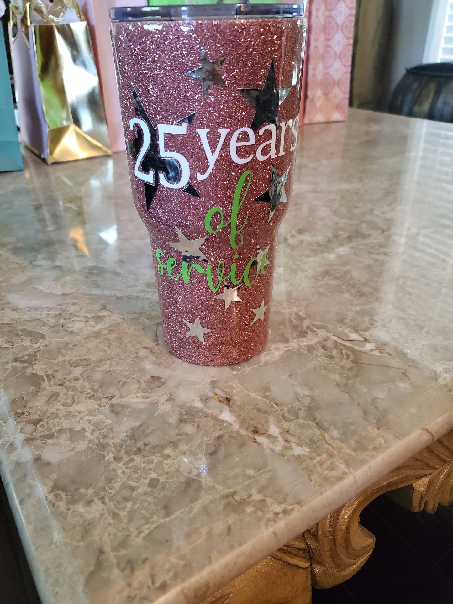 Silver Star Tumbler